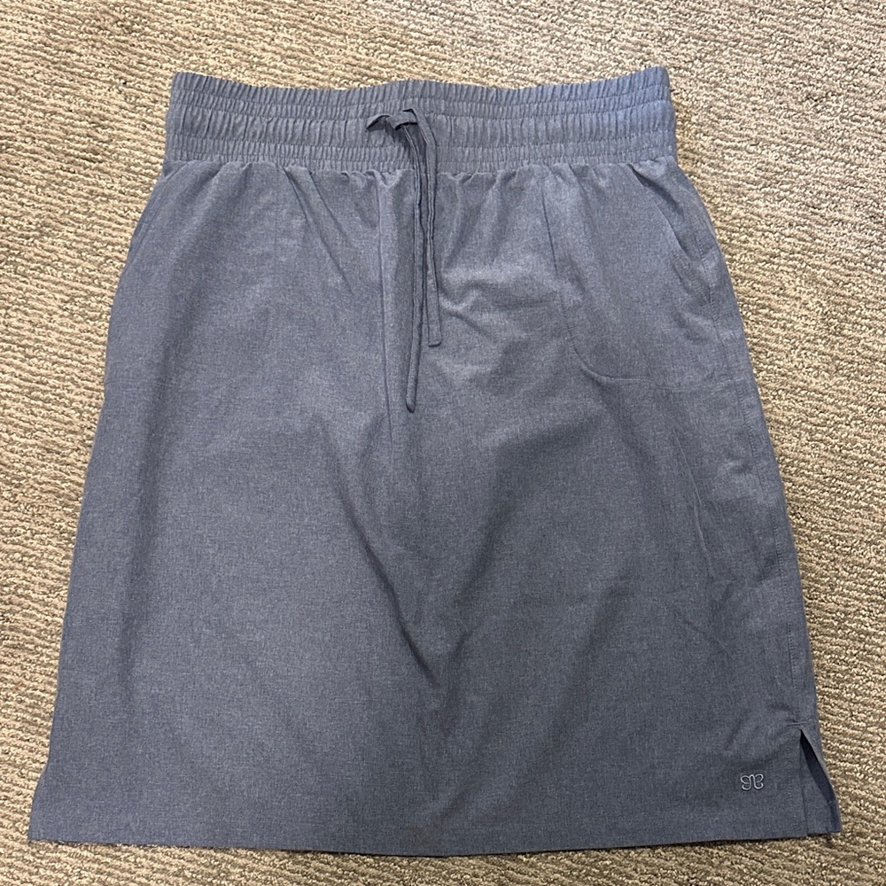 Albion Charcoal Pencil Skirt